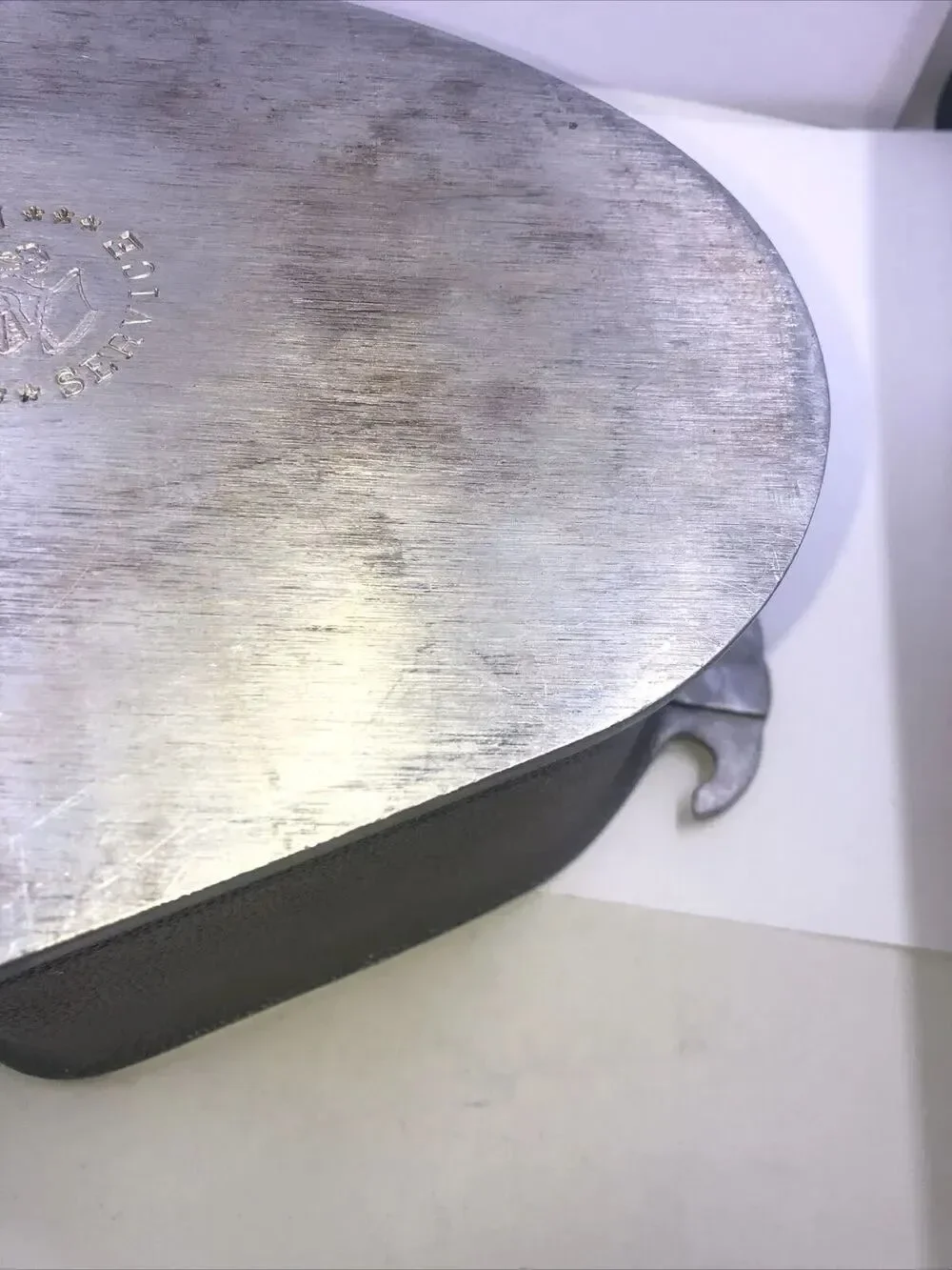 Guardian Service Ware Heavy Aluminum Roasting Pan Triangle Heart